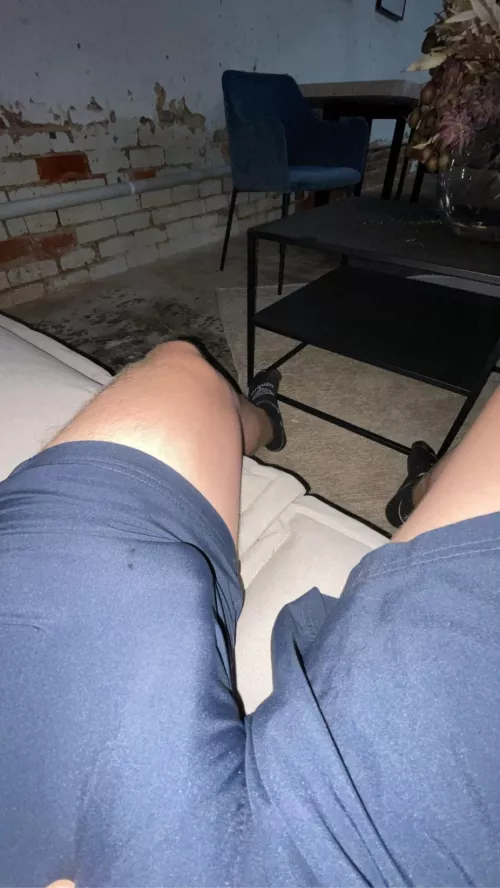 He’s just chilling