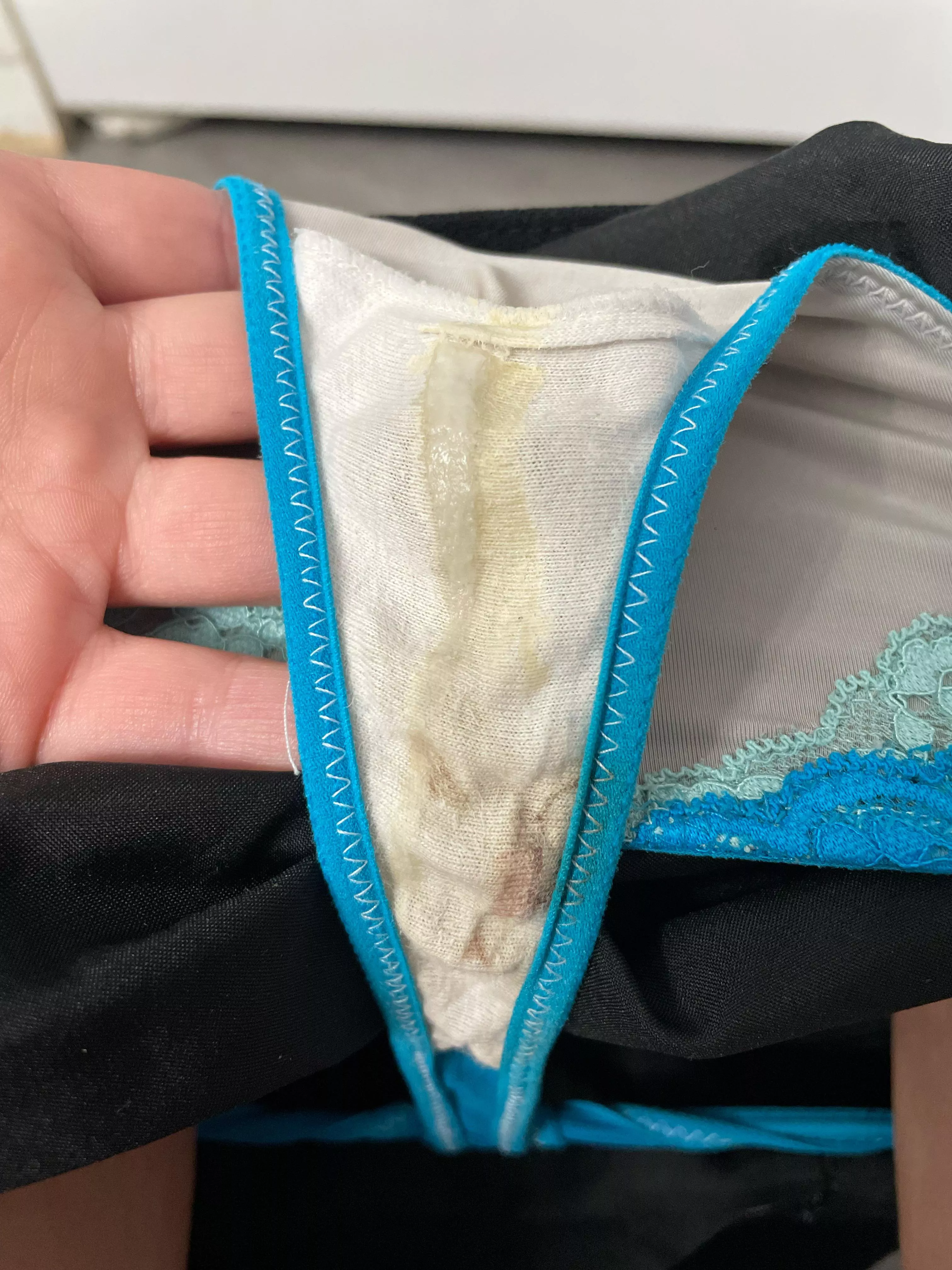 I smelled so fishy today, but didn’t realize I left skid marks