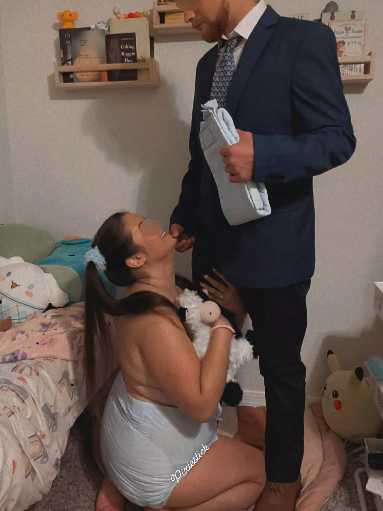 I’m always tryna convince Daddy to skip work & have a home day…🥰. And then their is Daddy, always insisting I need a change 🥺🙄