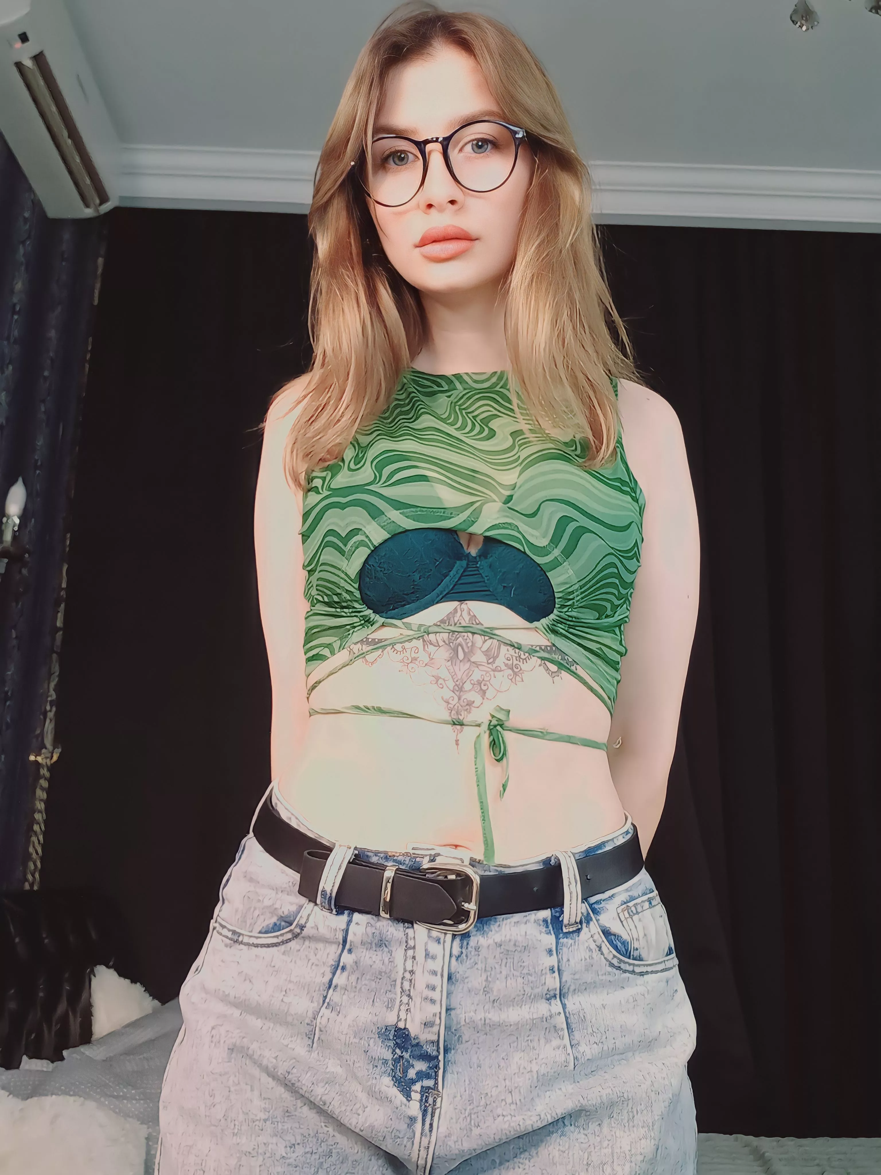 Maybe it’s too transparent to walk outside