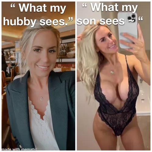 (Mother/Son) (Meta ) Mom posts on her OF ?