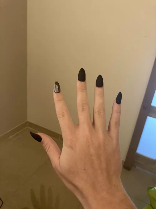 My nails. Need a sponsor for my next manicure 😉