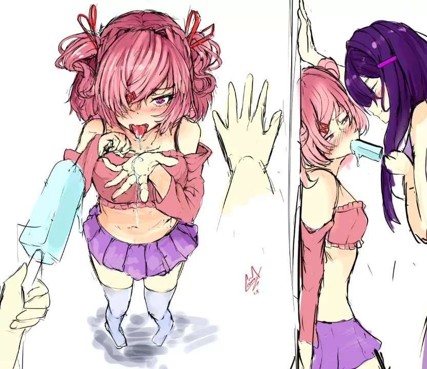 Natsuri ice cream :3 (art by crunnix)