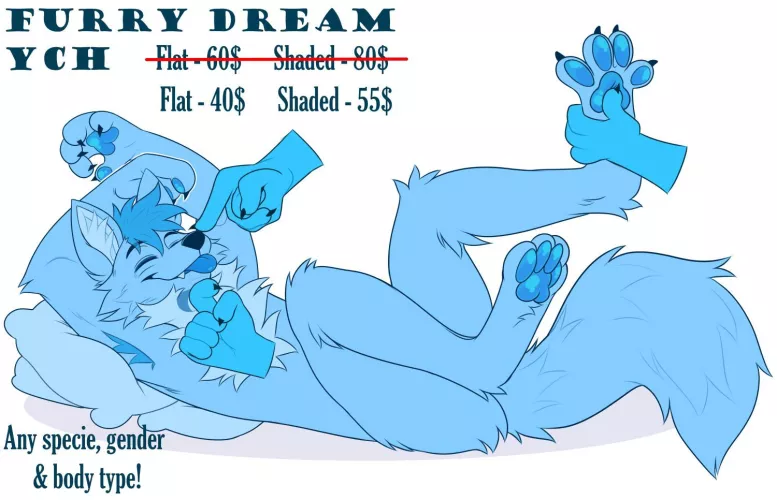 Only 6 slots left for thus ych! (Art by me)