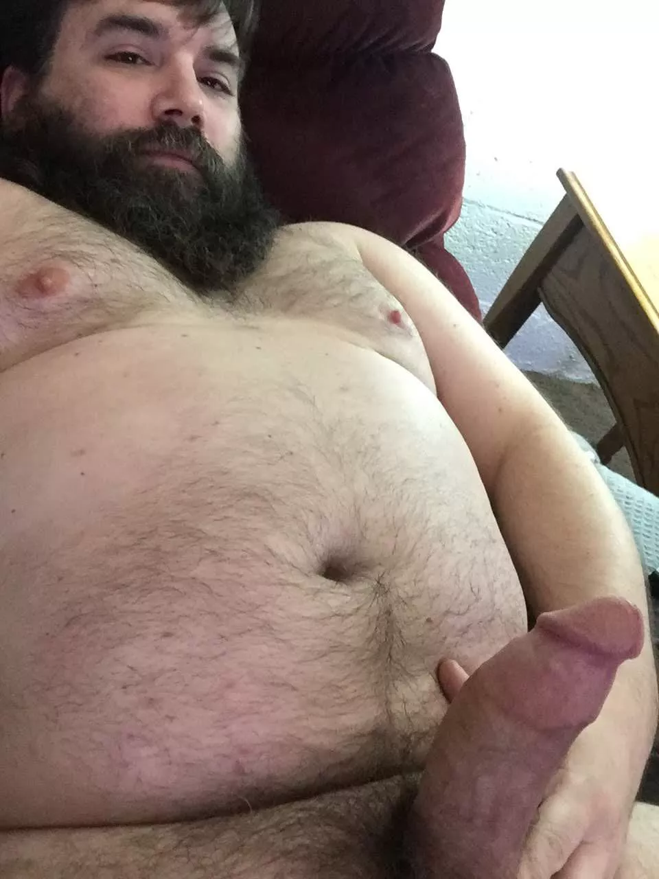 Rubbing one out before bed