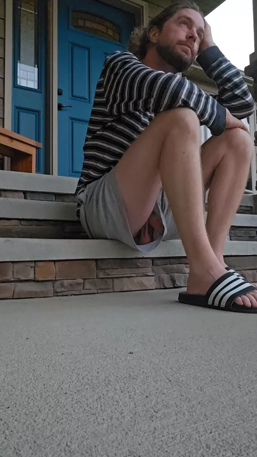 Soaking in the end of summer