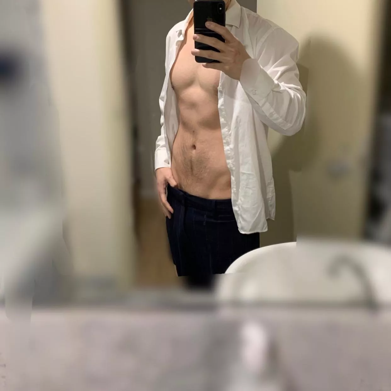 The good thing about WFH is nobody will know if the pants come off