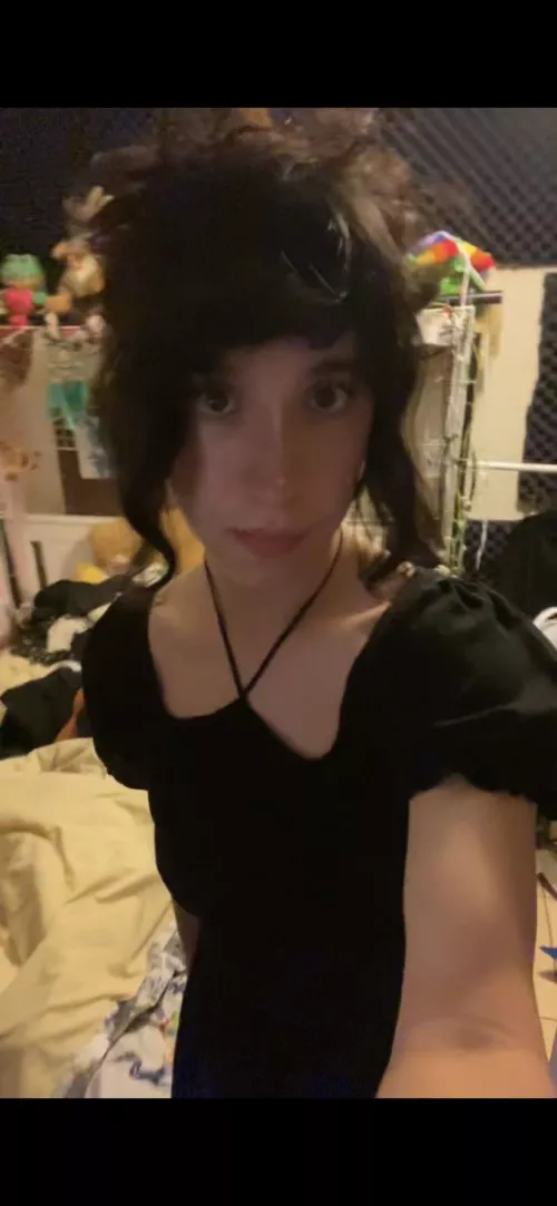 Trying out a new hairstyle 😅,what do you think ? Is it cute ? 🥺