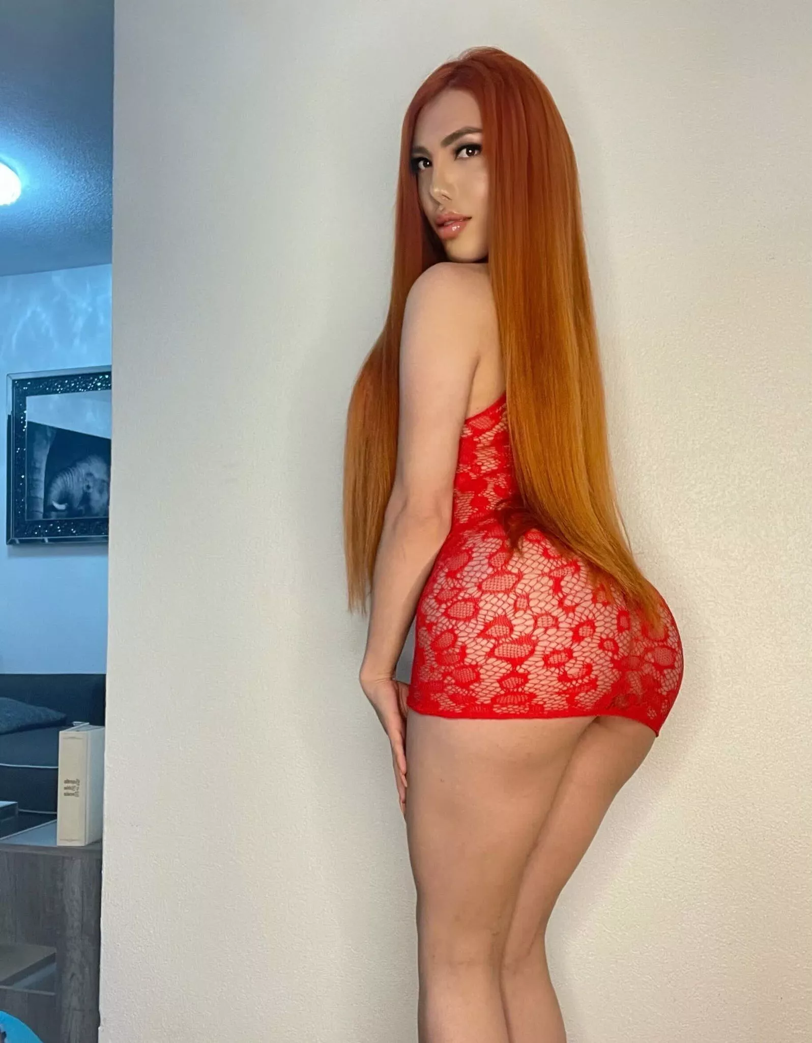 Trying to look all cute and fuckable.