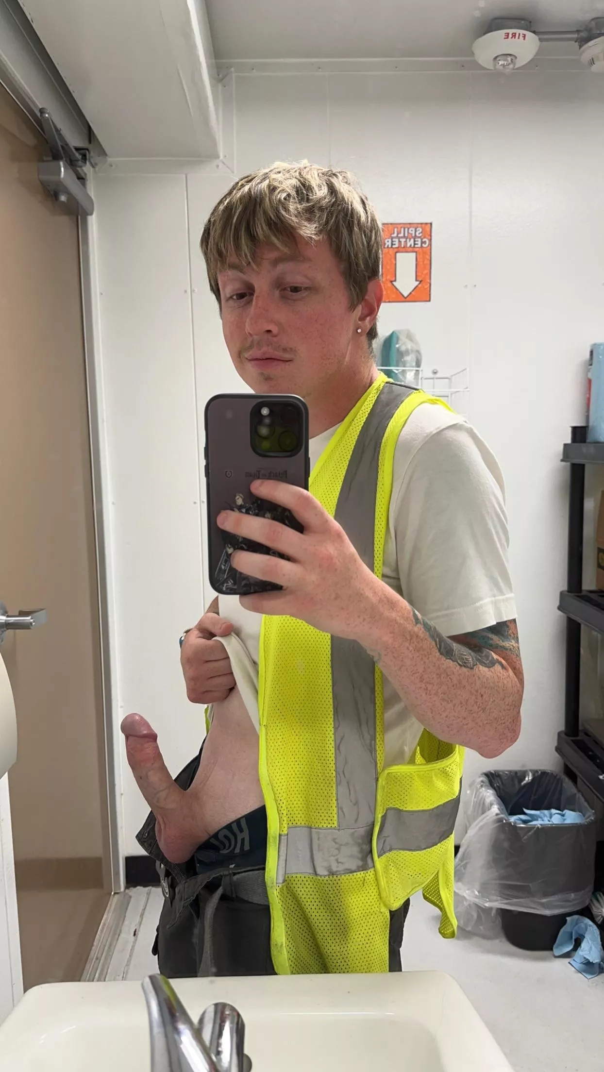 Would you let me fuck you in the restroom on my break?