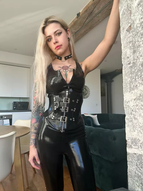 You don’t stand a chance resisting me in this catsuit