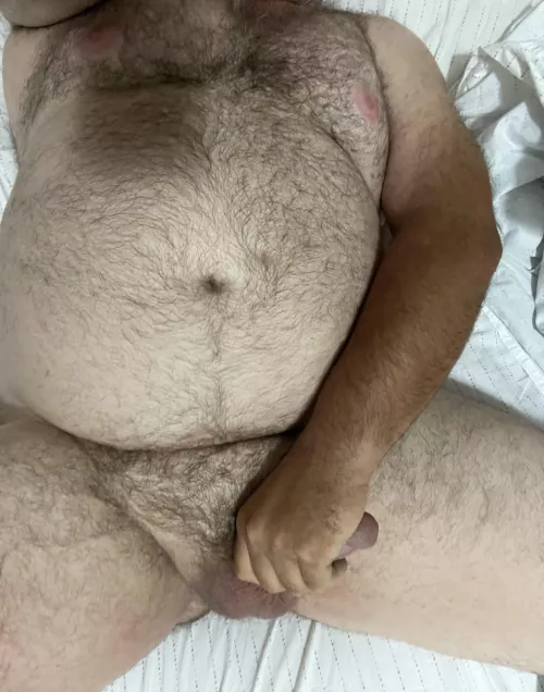 A fat hairy bottom needing cock!