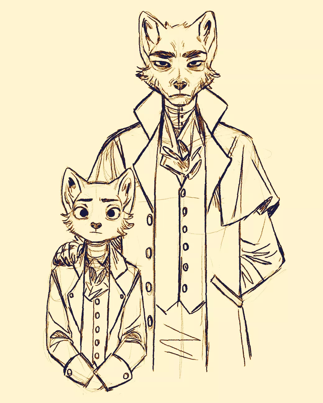 Family Portrait - @falco_works for @doppelfoxx