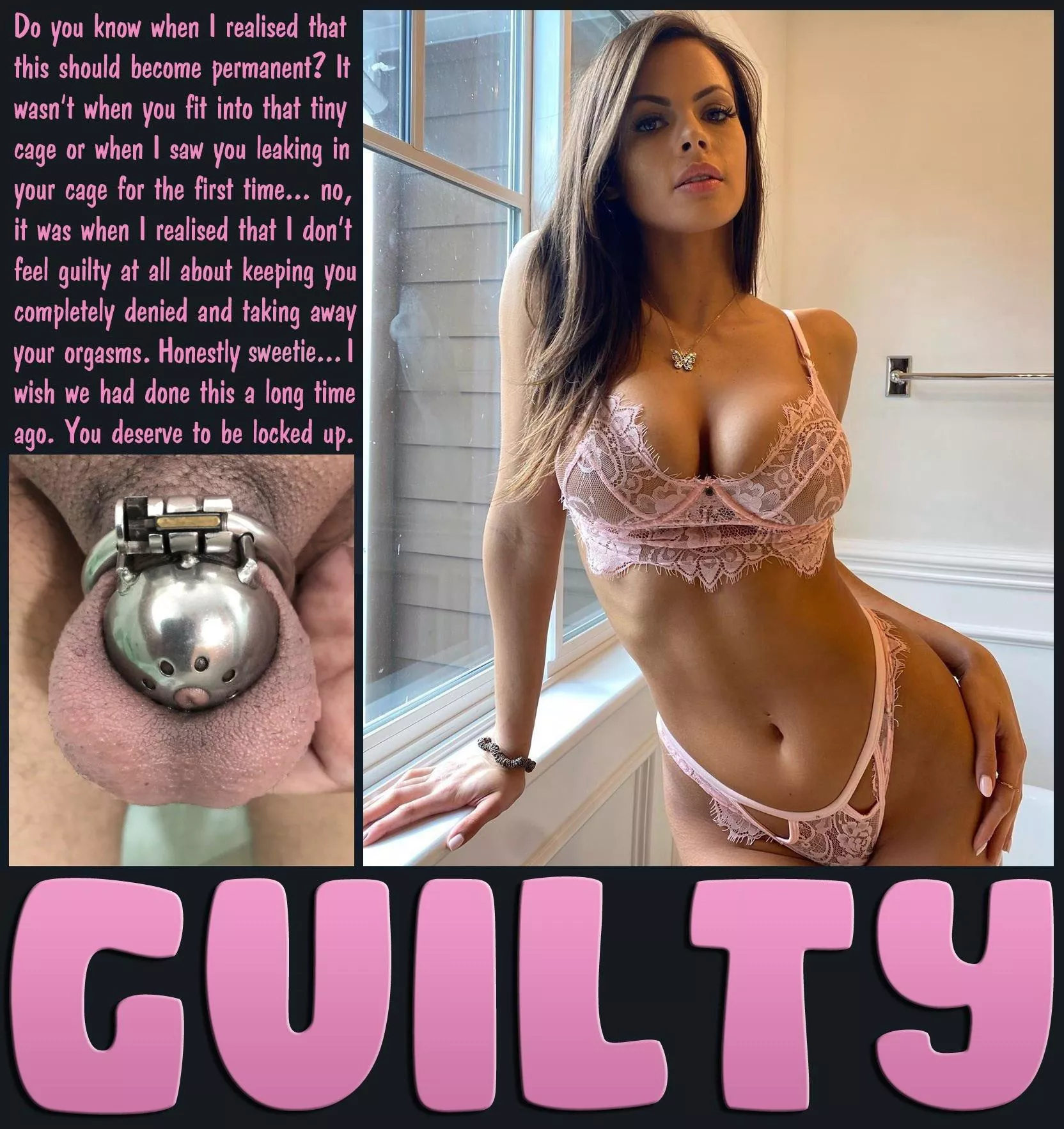 GUILTY [chastity] [femdom] [permanent]