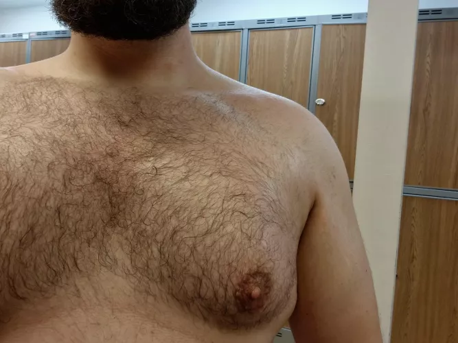 I just thought I'd contribute with my post workout chest