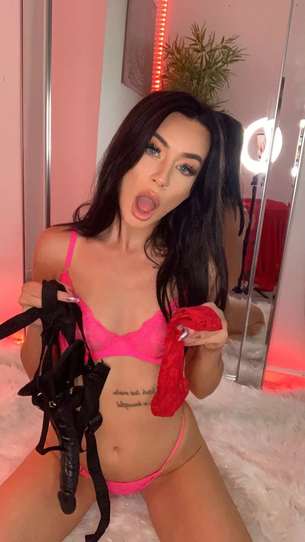 Ill put your panties on, bend you over and fuck you!