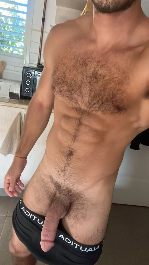 It’s already out just get on your knees and start sucking