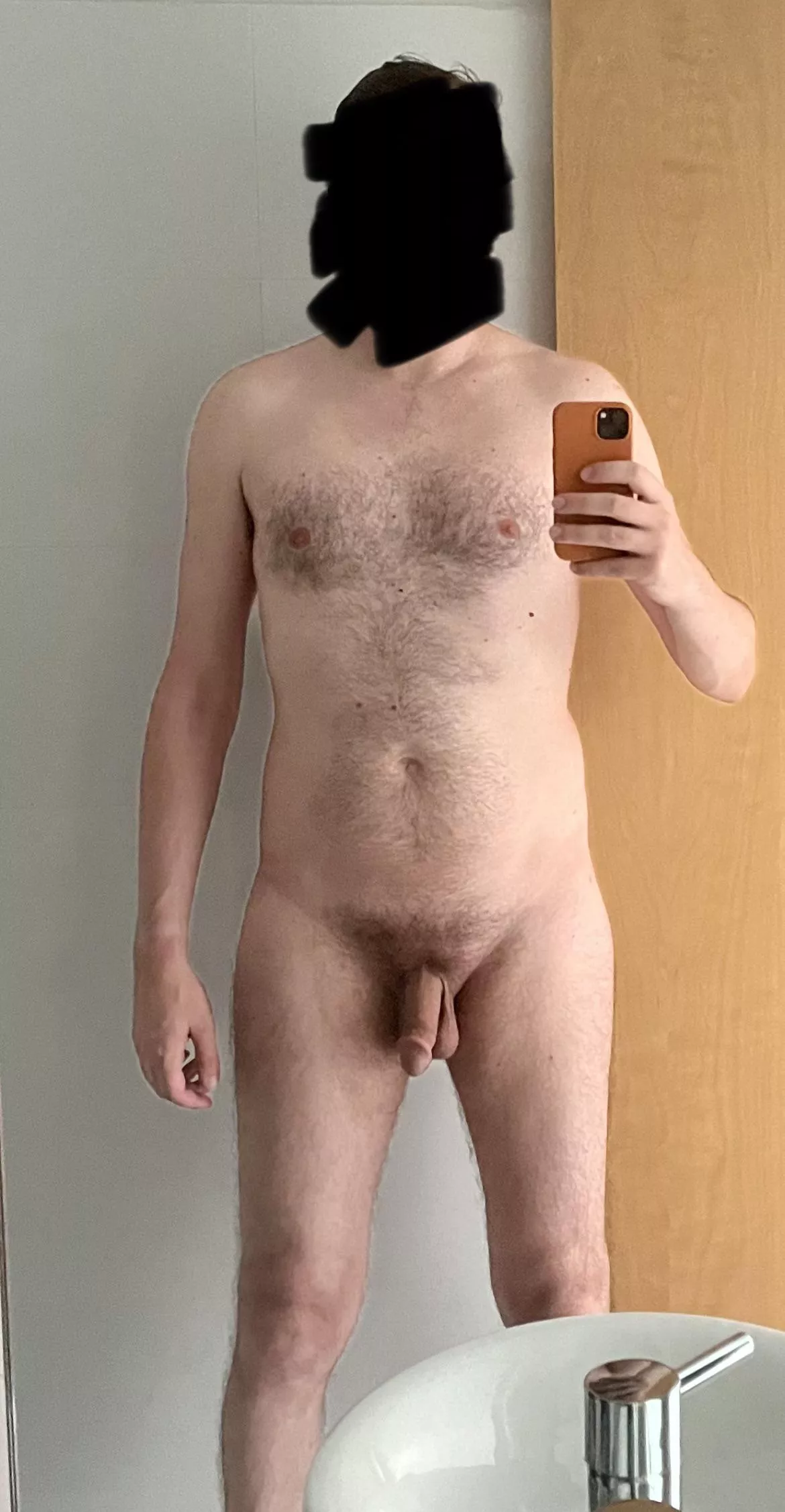 [M] 37. Pre shower nude selfie
