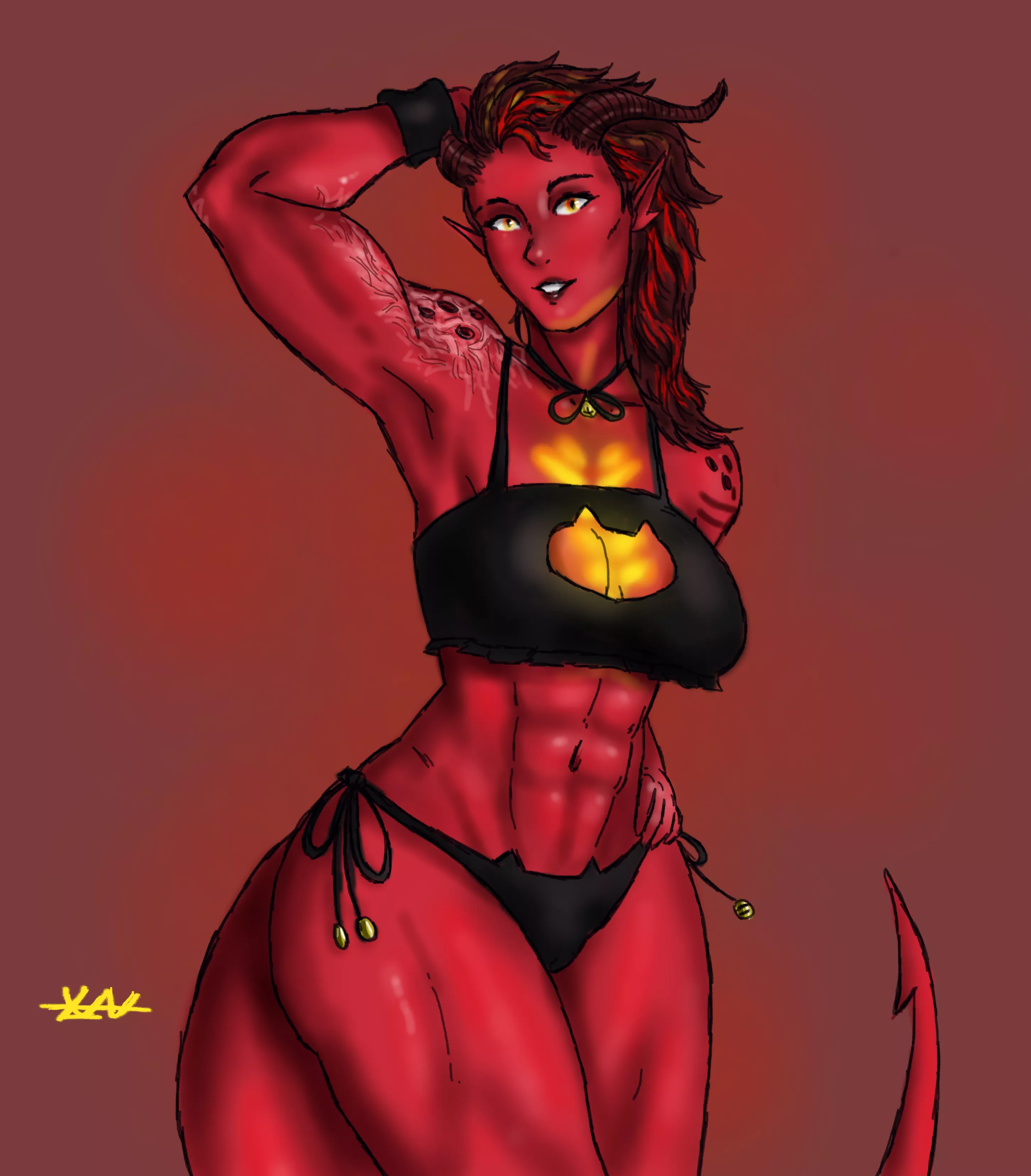 My passion in bg3 (art by me/open for comms)