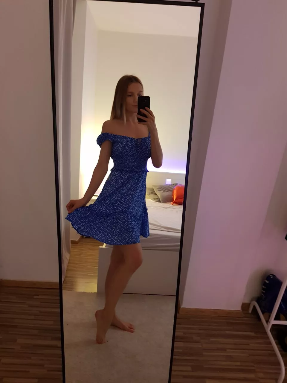 Probably shouldn't wear panties under this dress