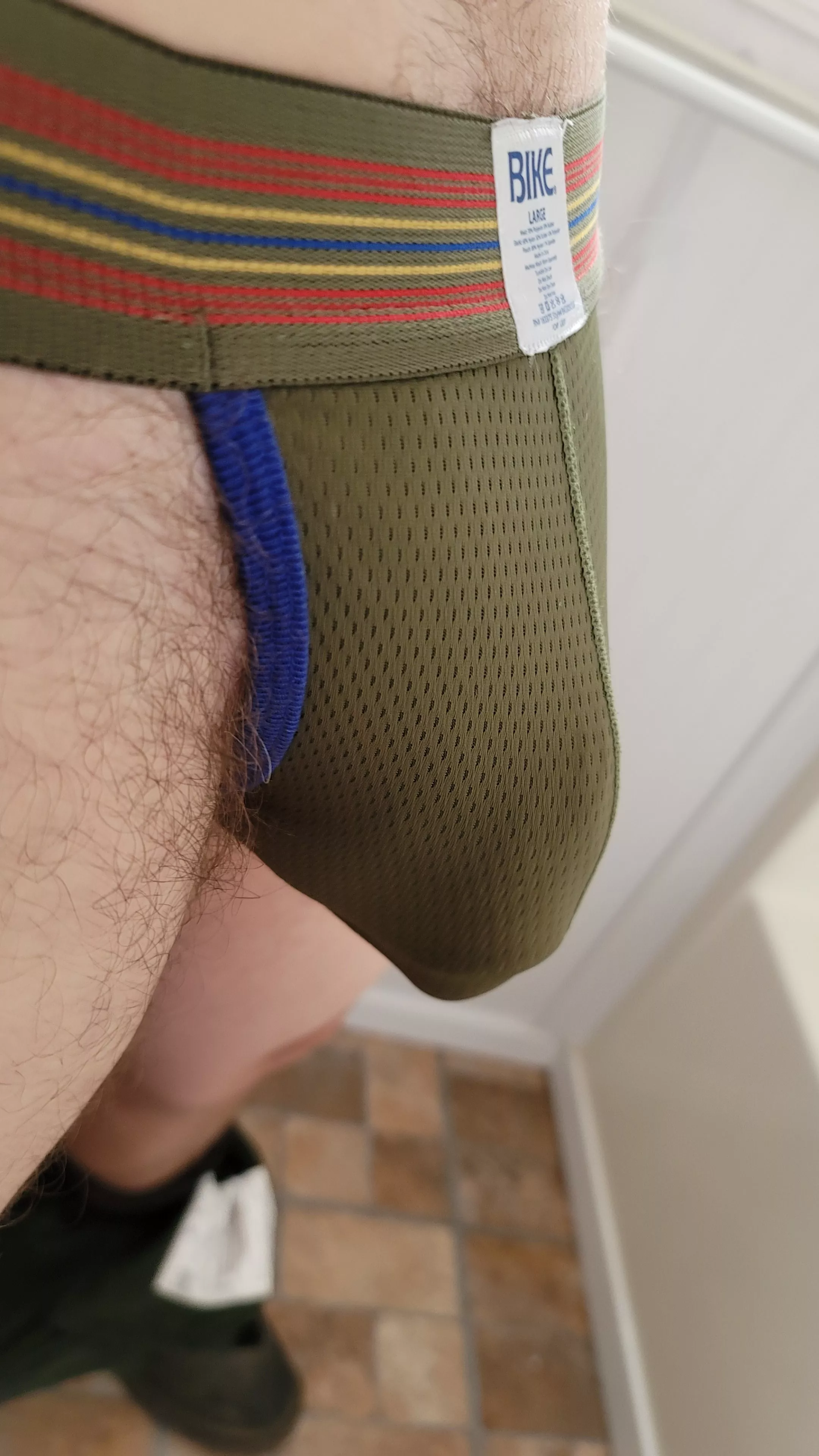 Spilling out of the sides