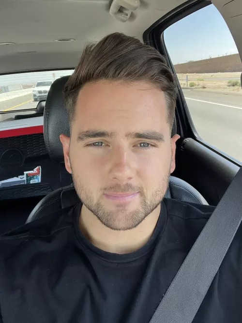 The downside of driving, is waiting!