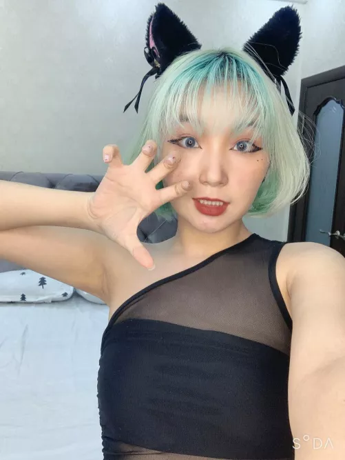 This girl is ready for a fun time