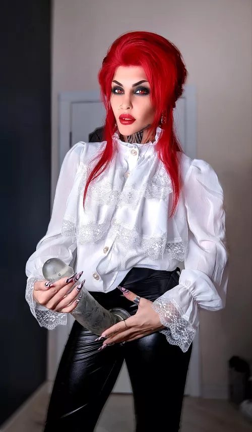 Try to drink from this glass