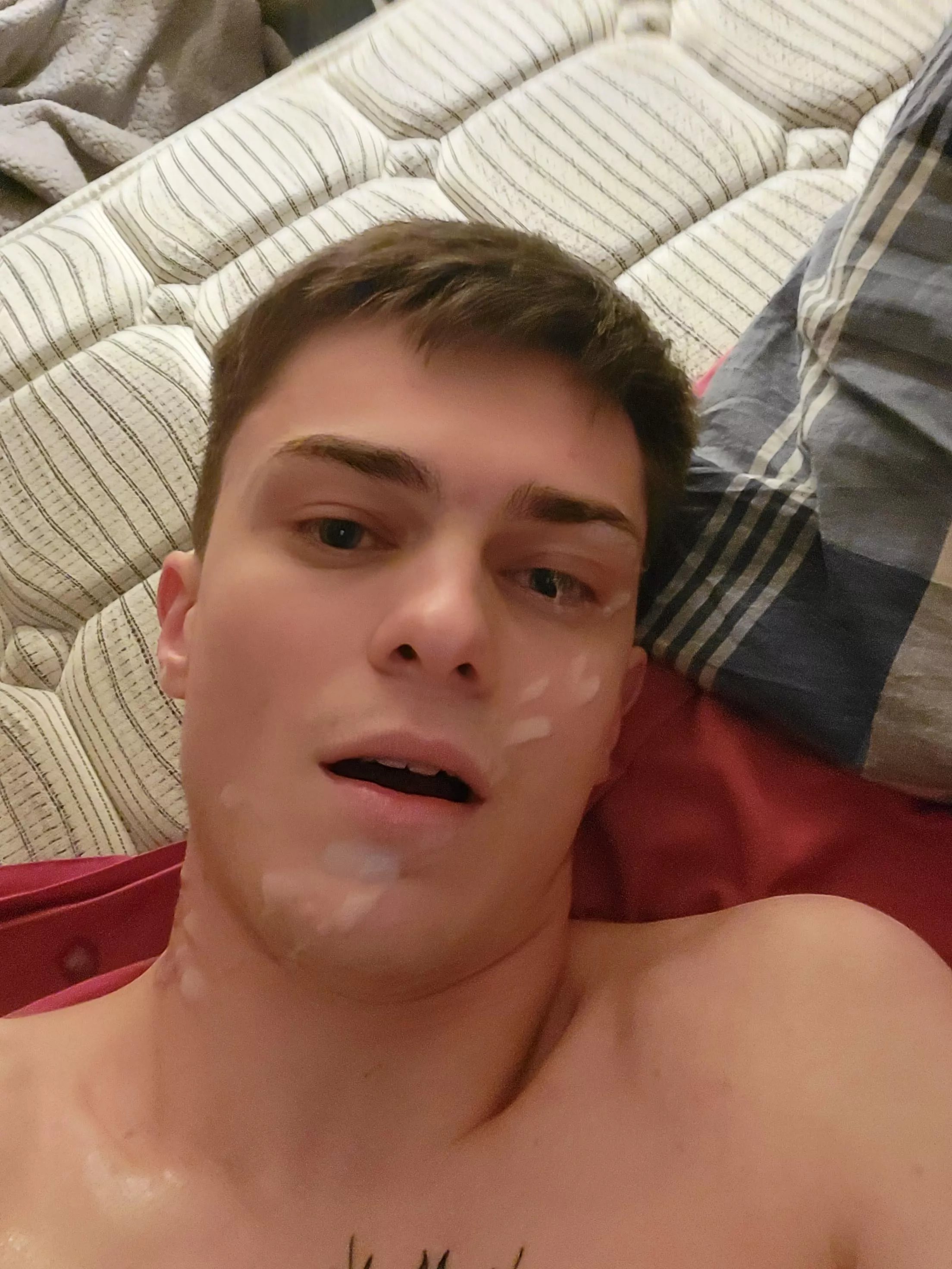 Whose going to cum on my face next