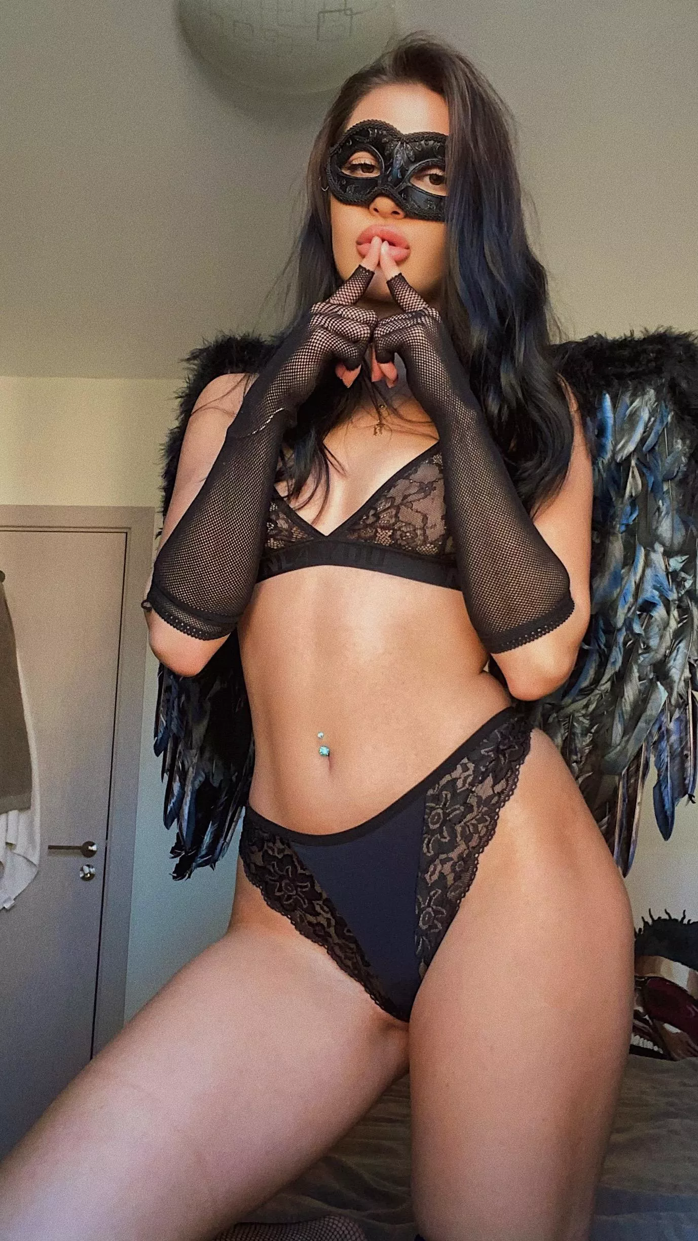 Would you fuck me in black?