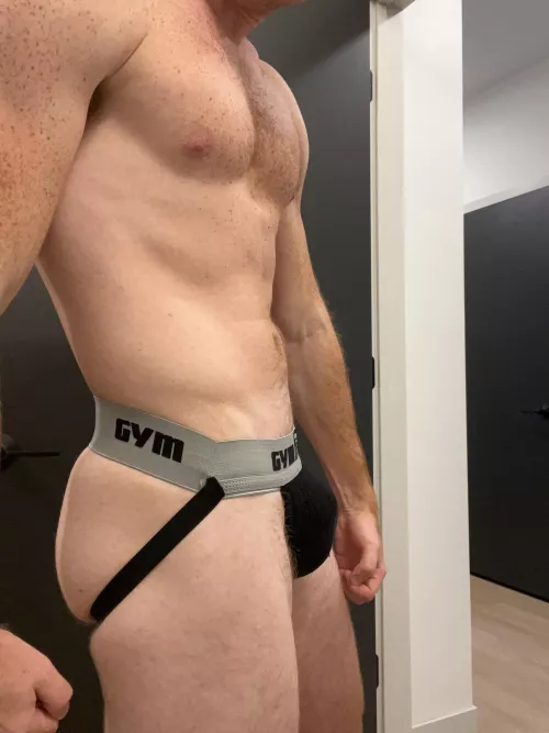 Anyone into freckly bros in jocks?