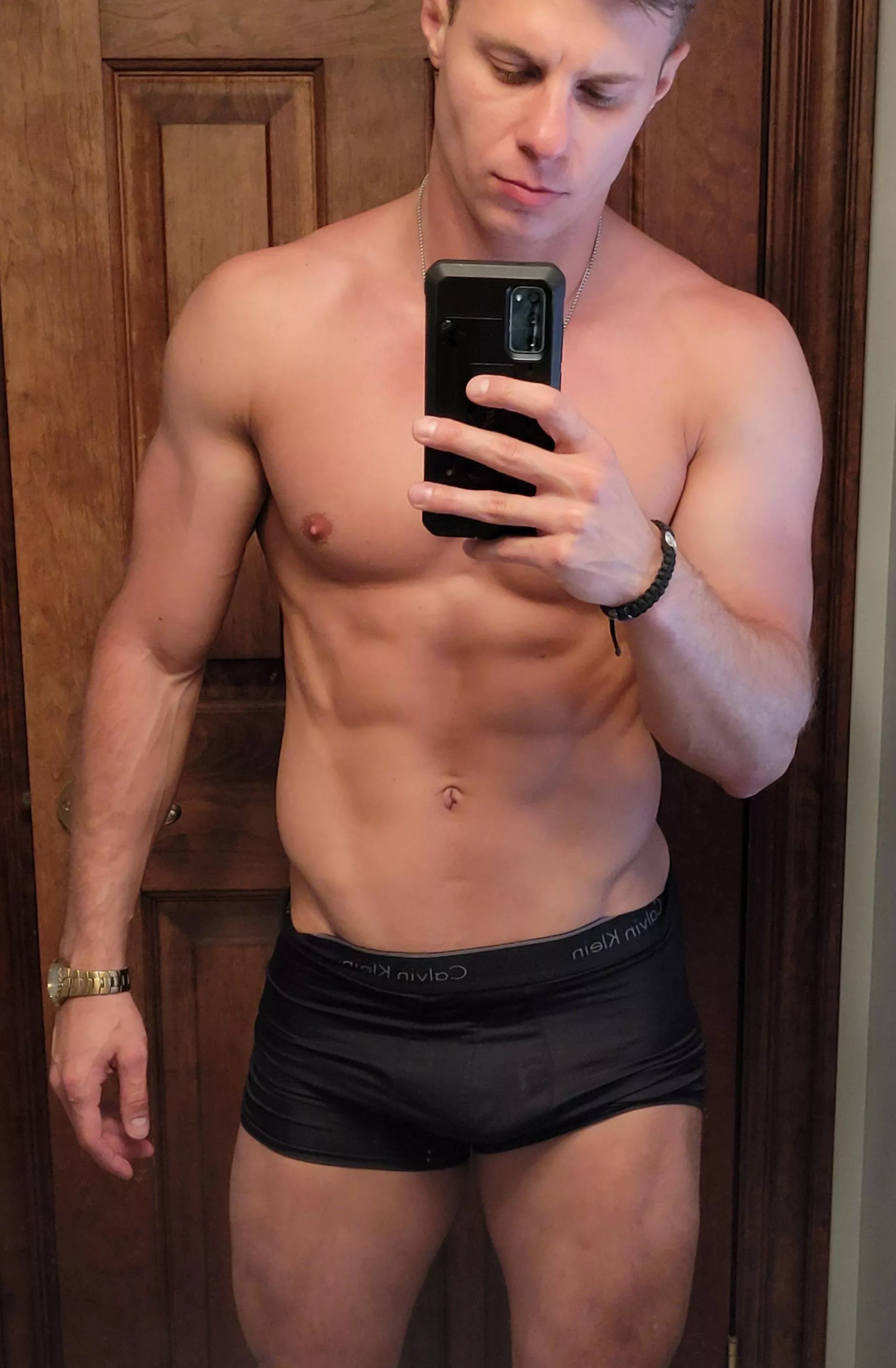 Care to do some cardio after our workout? Best we shower together too don't you think?