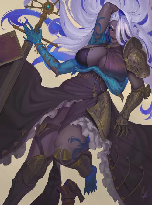 Corrupted witch, art by me