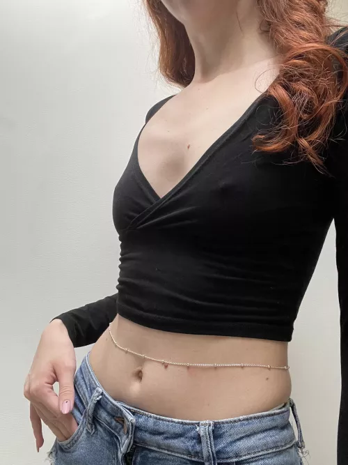 Could you keep eye contact while I wear this?