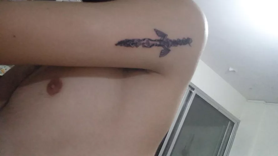 Felt hot in with my new tattoo