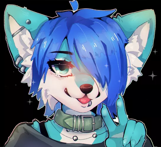 Finished headshot ^^💙
