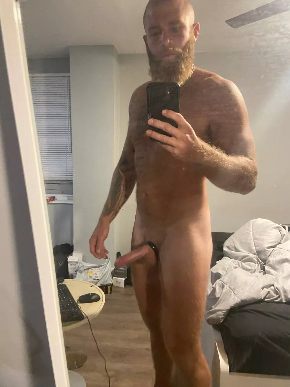 Ginger beard and boner