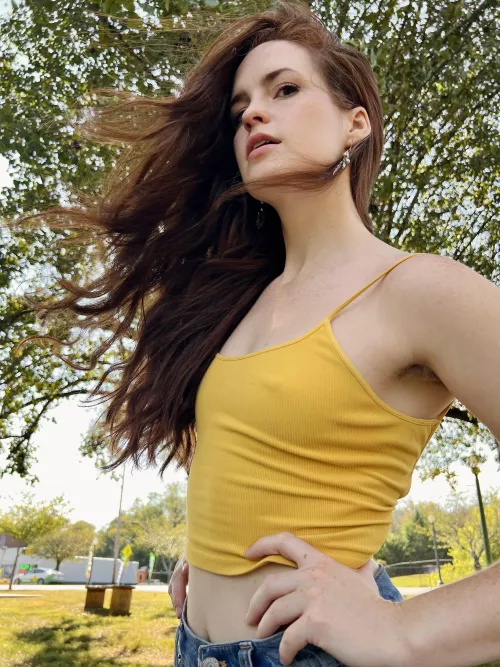 I am submitting this photo in hopes that I’ll make the r/braless cover photo one day.