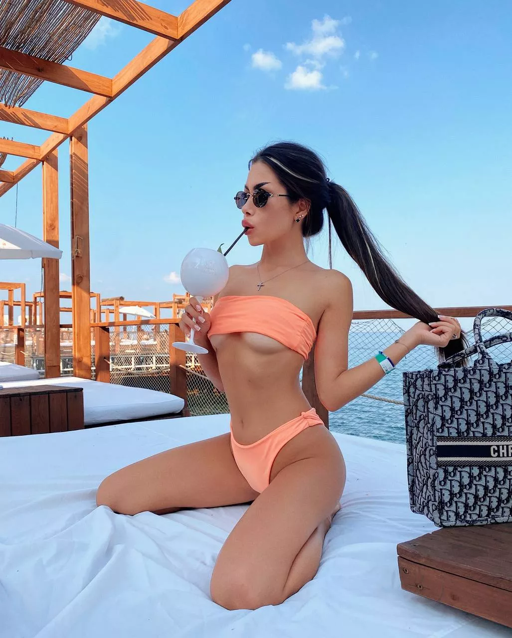 I think I look perfect topless.