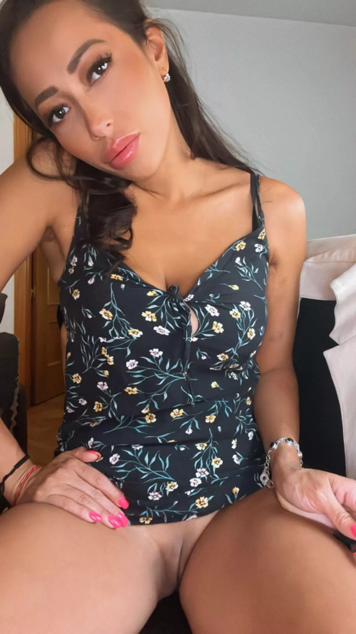 I want you to start licking my wet pussy