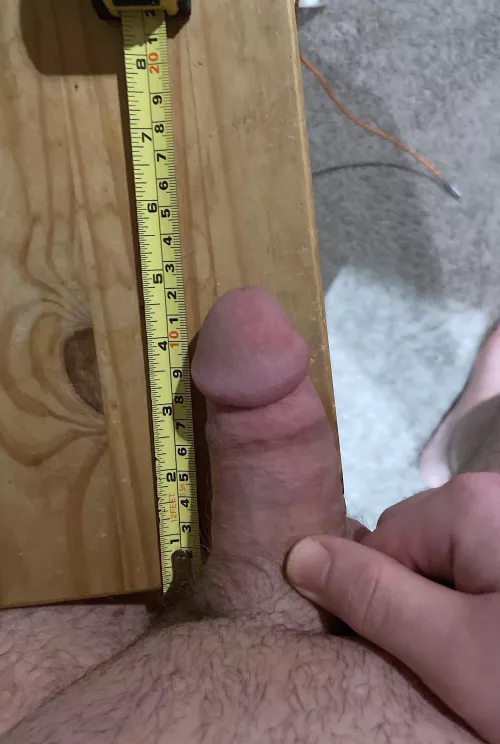 lil dude measured. 30 y/o bro here