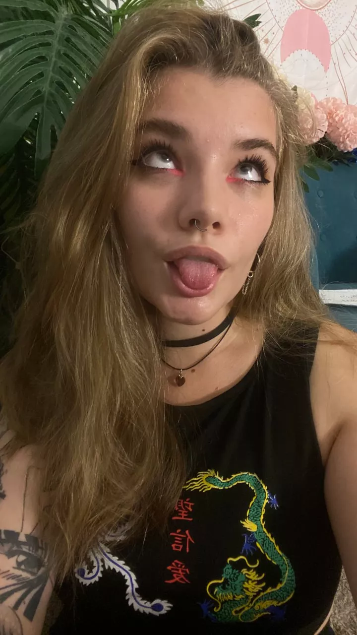 my ahegao is pretty cute, isn't it