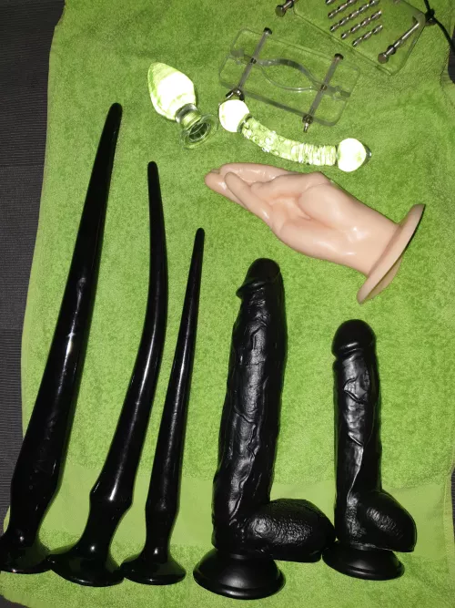 My toys, which one should I use next?