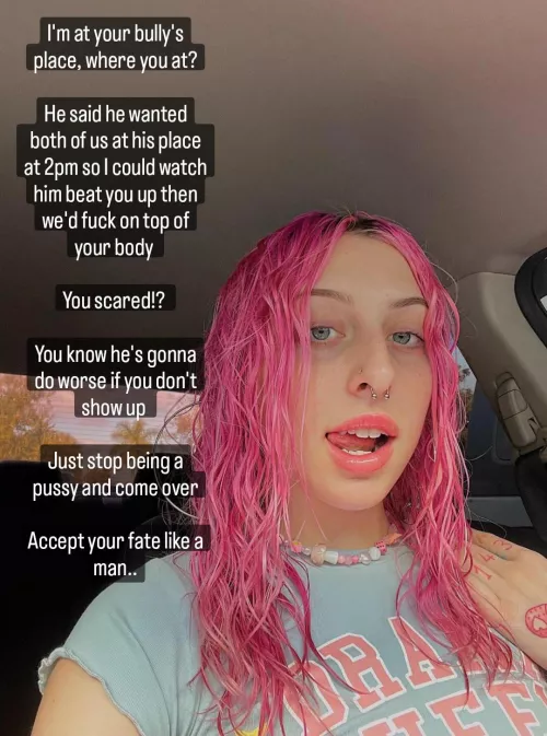 Or should I say like a wimp