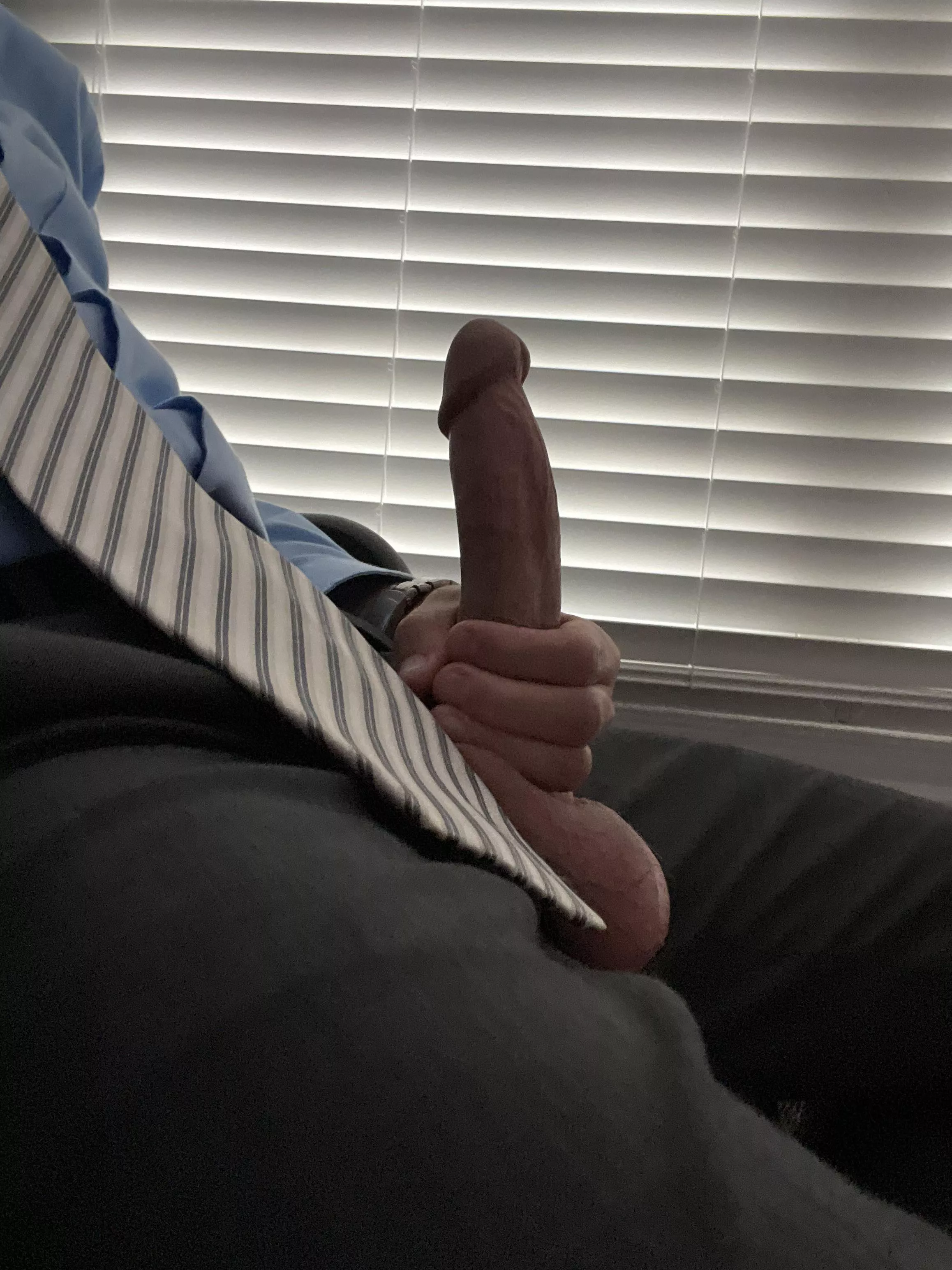 Please step into my office Don’t worry, I closed the blinds. Nobody will see us.