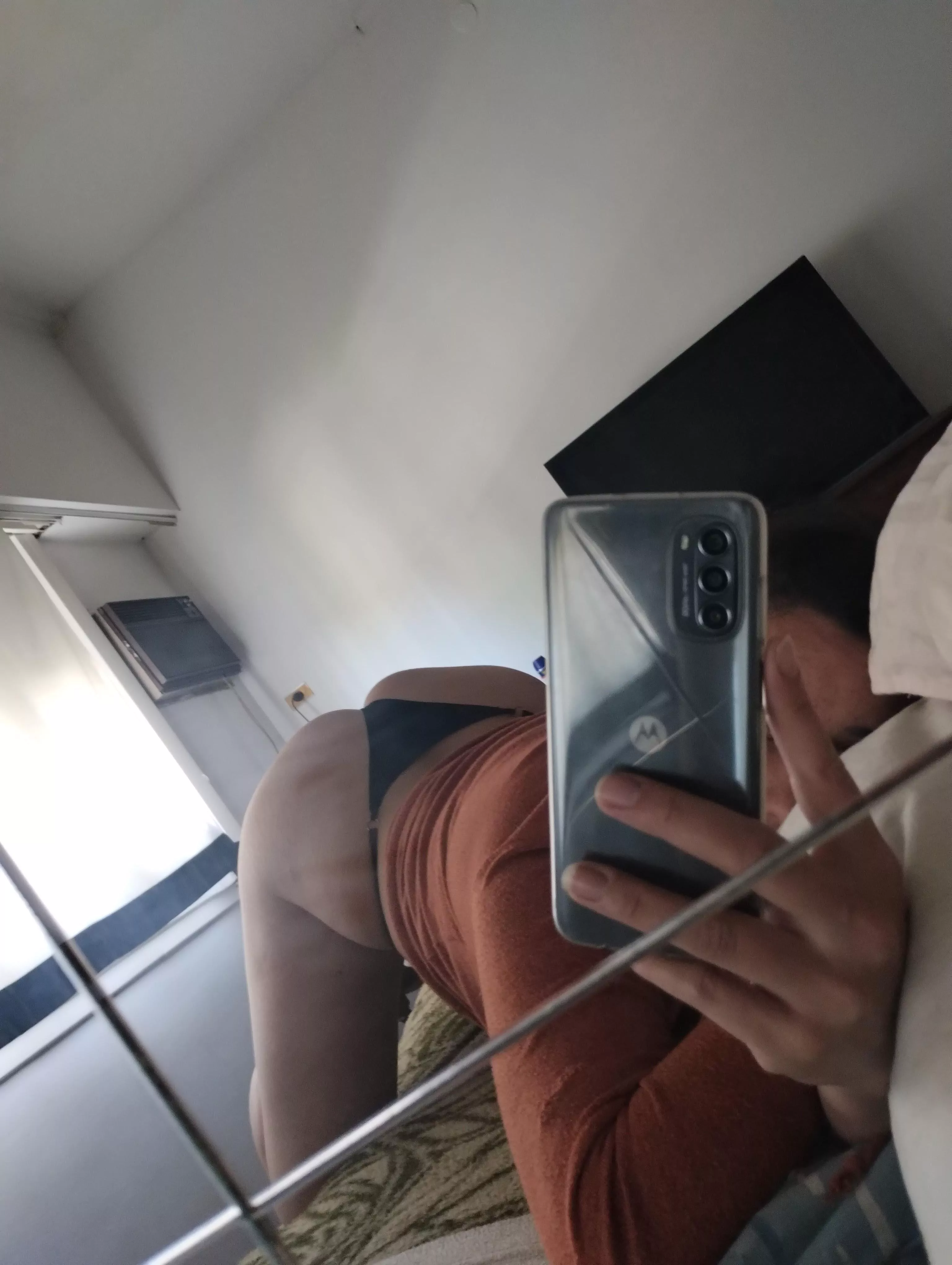 This is the position I got pregnant in. 20 weeks pregnant. How do I look?