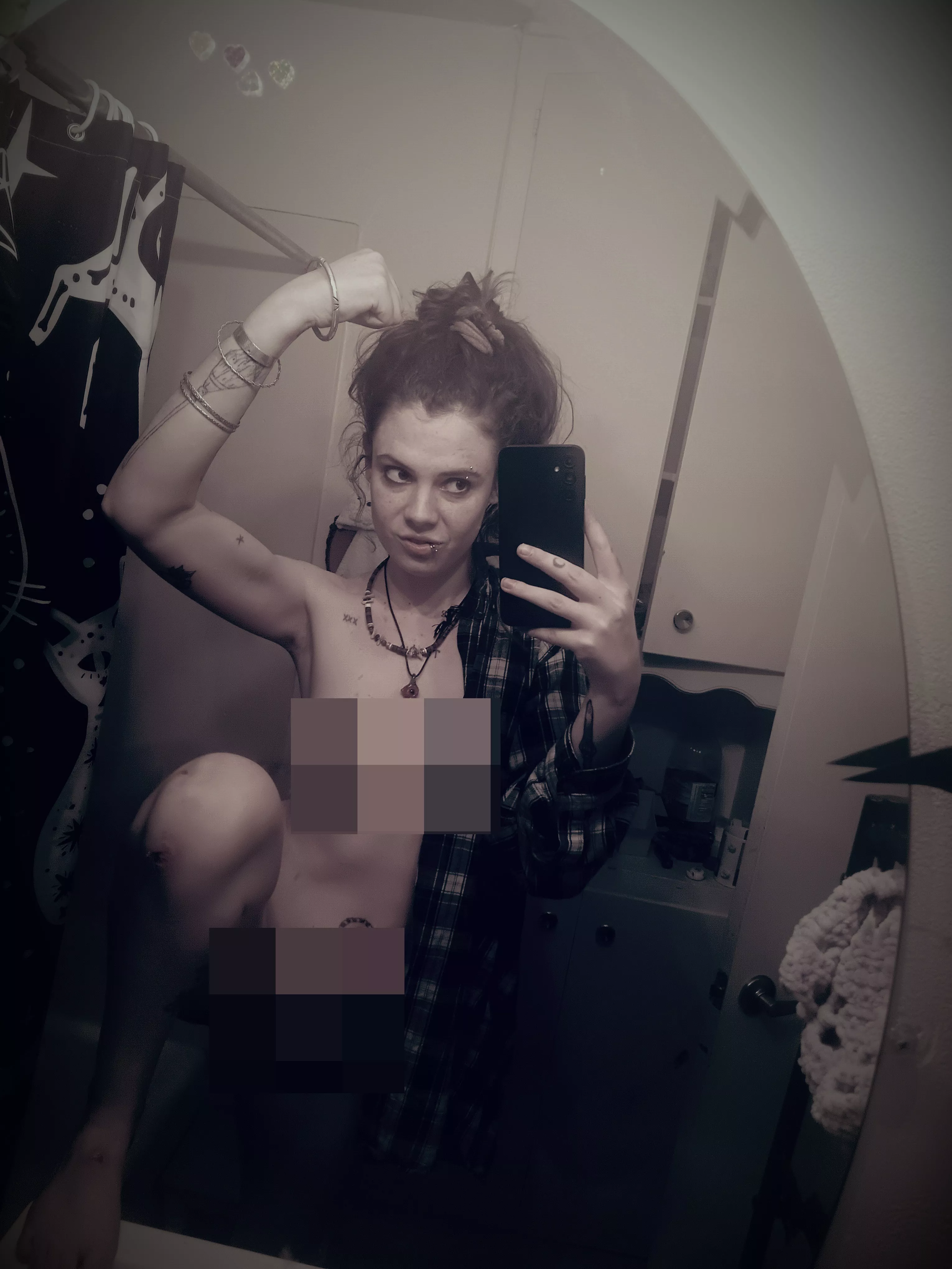 Trouble never tasted quite so Sweet.. now on your knees and Lick It Up, cunt. 💅