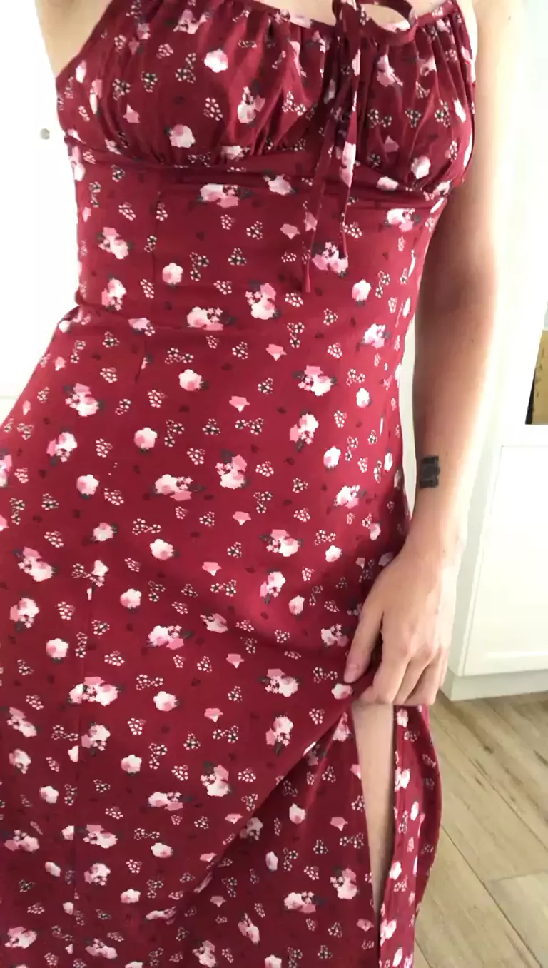 Would you notice me in this dress?