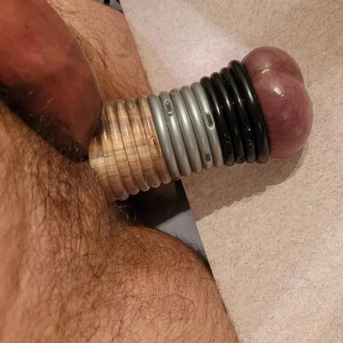 15 stretcher rings on