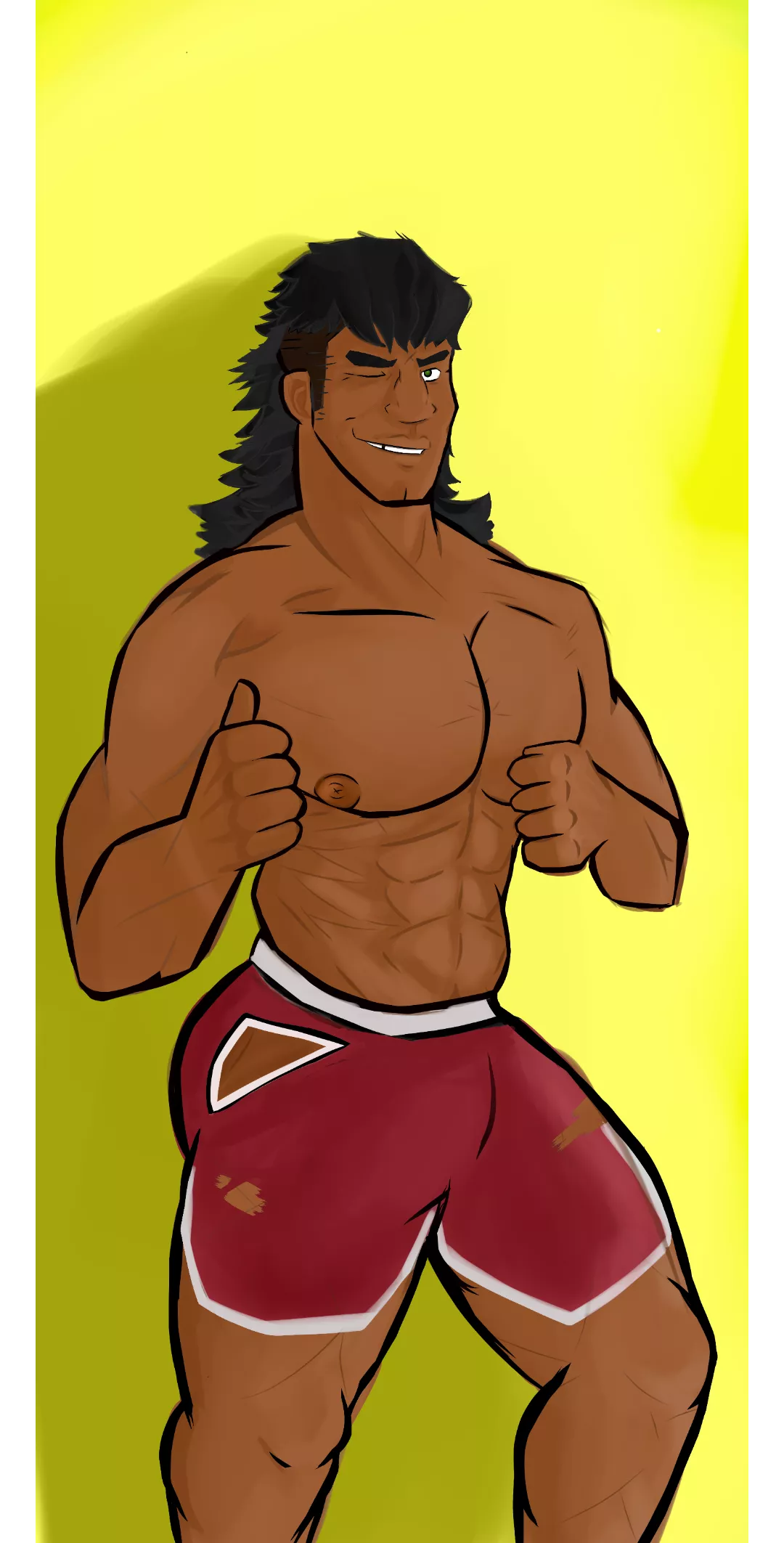 a good man made by @tezcaltcoatlkan